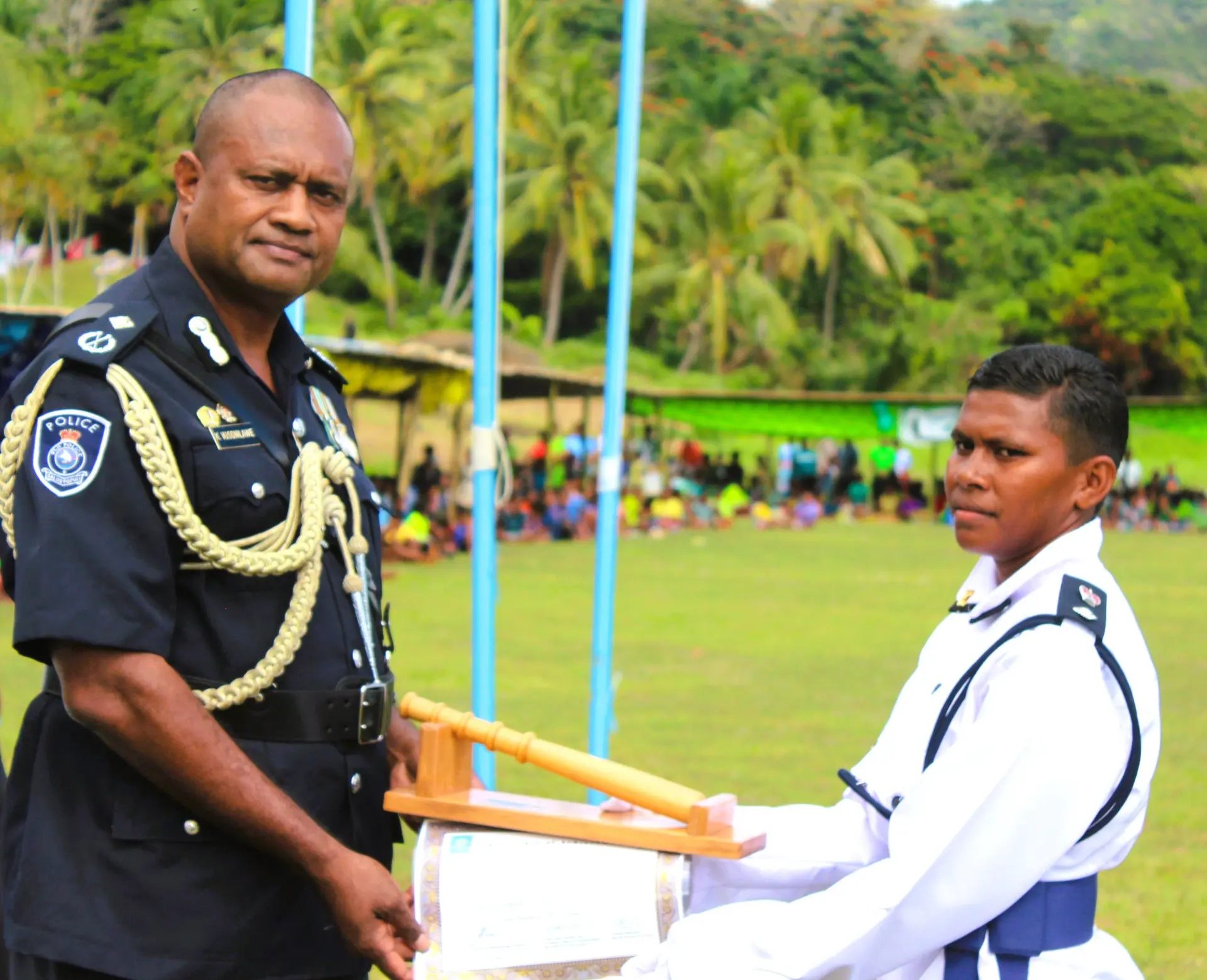 Baton of Honour awardee, police job ambition, sacrifice 