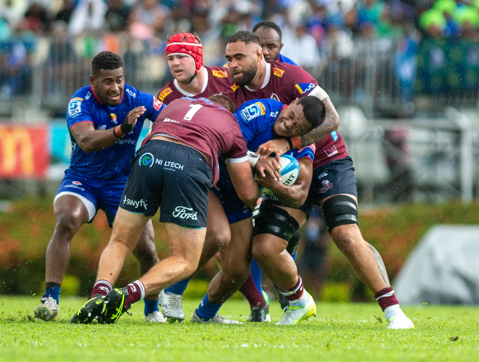 Fijian Drua hooker Zuriel Togiatama
