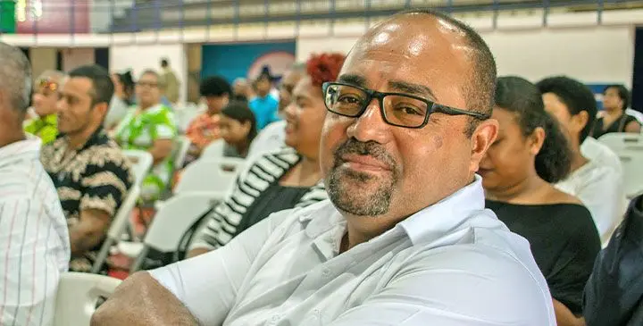 Suva Grammar School Chaplain Reverend Wilfred Regunamada. Photo: Jioji Production
