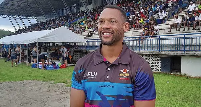 England 7s legend Dan Norton in Sigatoka on january 18, 2024. Photo: Waisea Nasokia