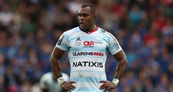 Fiji Airways Flying Fijian lock Leone Nakarawa is now back in France with his club Racing Metro 92. Photo: Planet Rugby