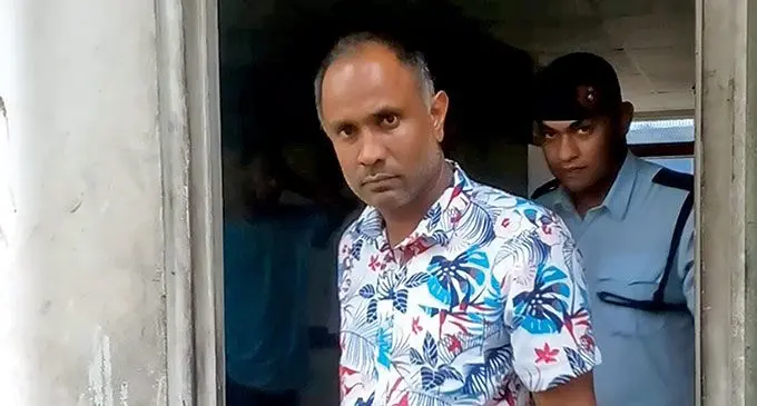 Shalendra Sen Sina. at the magistrates court in lautoka 