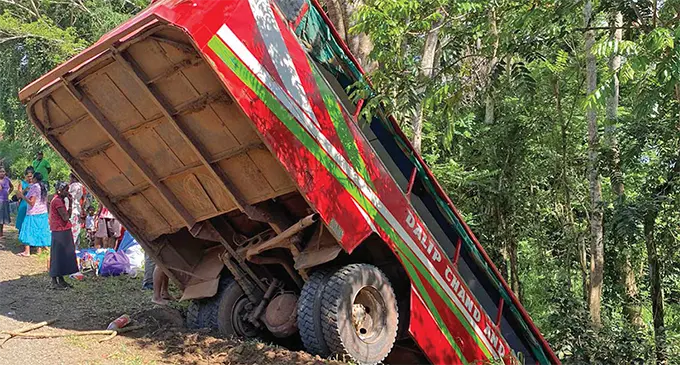 The bus, belonging to Dalip Chand and Sons Limited, was transporting passengers from Labasa Town to Naividamu on October 6,2020.