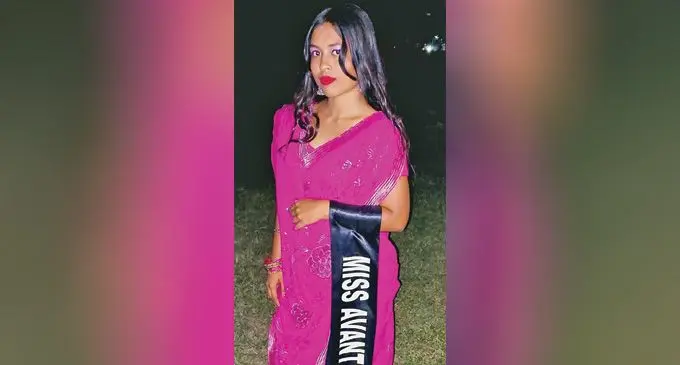Back to Ba carnival contestant Avantika Anjali Prasad.  Photo: Nicolette Chambers 