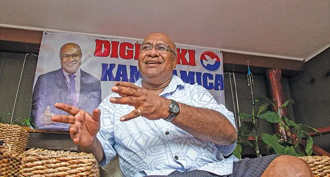 Deputy Prime Minister and Minister for External Trade, Cooperatives, and SMEs, Manoa Kamikamica. Photo: Leon Lord