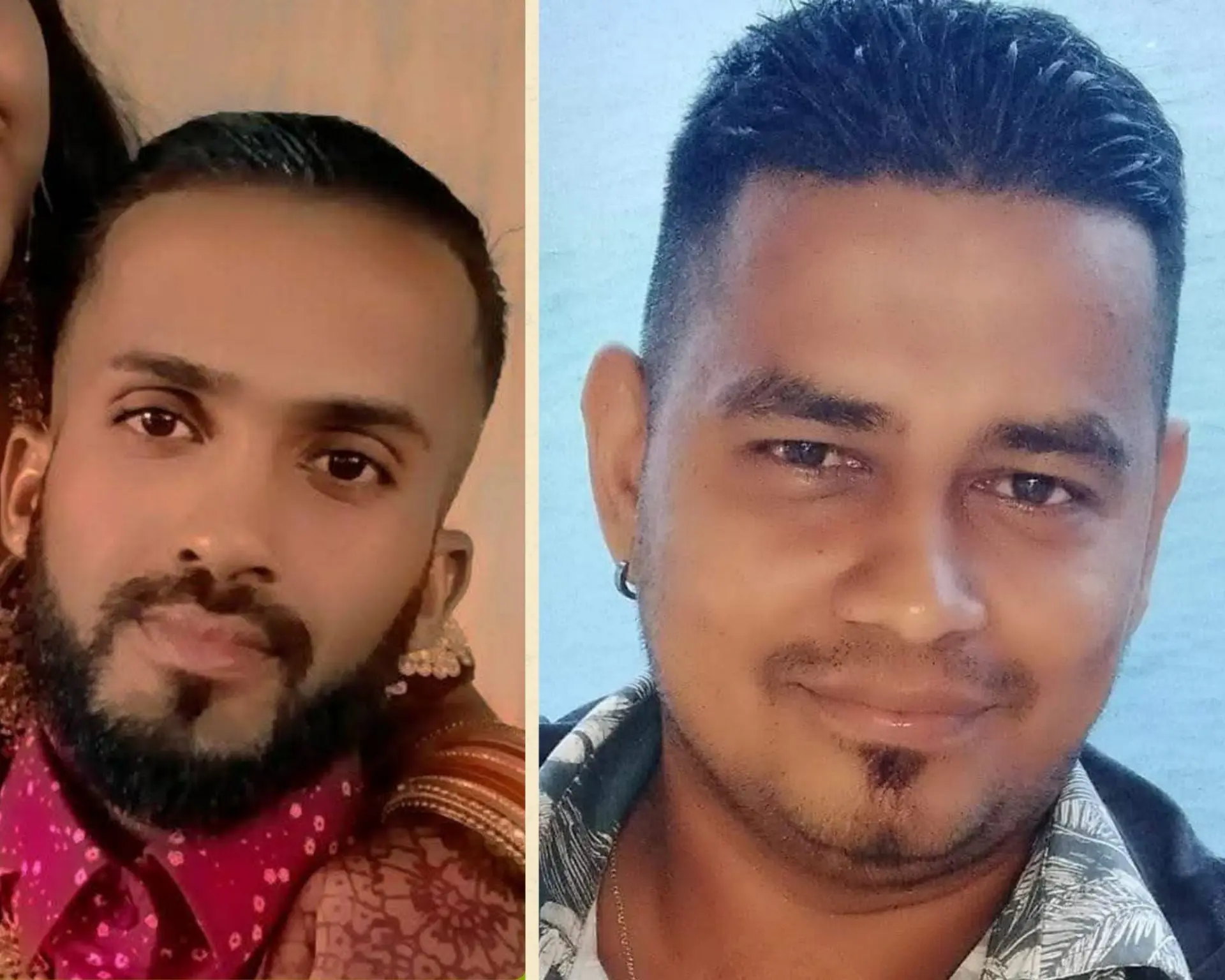 Deceased...Kushal Kumar (left) and Sandeep Narayan.