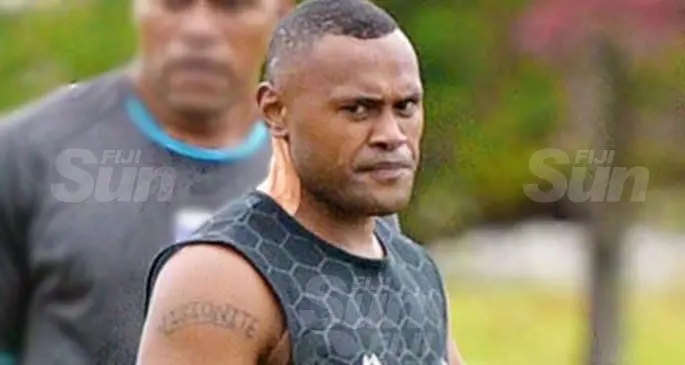 Amenoni Nasilasila while training with the Namosi Rugby side at Grammar School ground on July 7, 2020. Photo: Ronald Kumar.