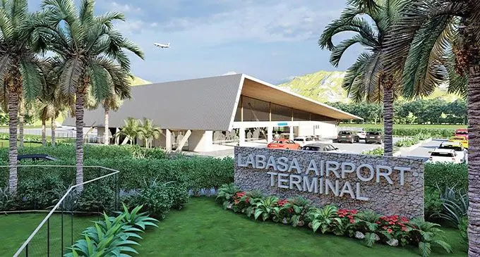 Artist's impression of the Labasa Airport Terminal.
