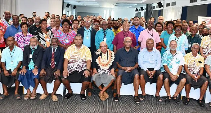 Ministry of Itaukei Affairs resource owners forum participants in Lami on July 30, 2024. Photo: Ronald Kumar.