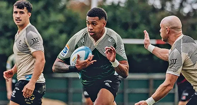 Crusaders full-back Chay Finaki. Photo: Crusaders