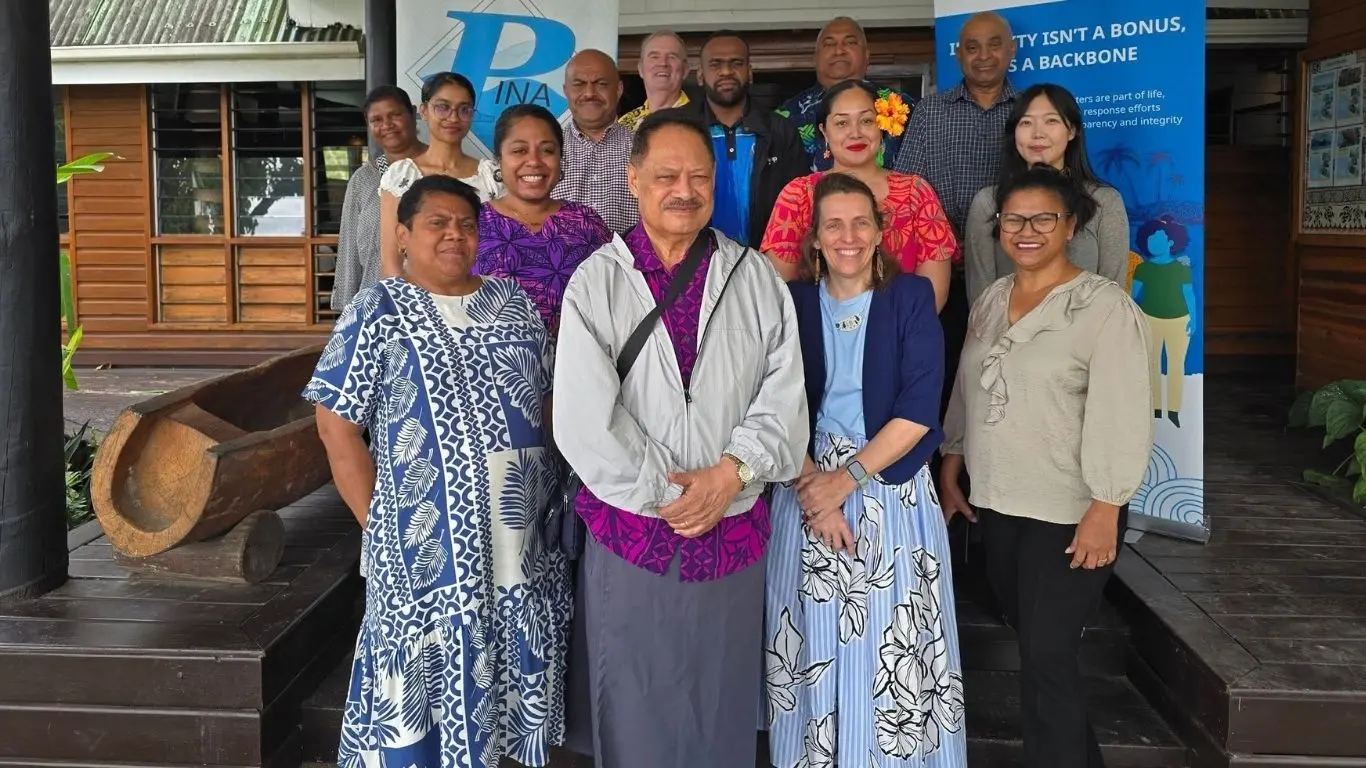  Pacific journalists came together today at Daku Resort, Savusavu, for a roundtable discussion on the growing links between climate change, corruption, transparency and accountability across the Pacific.