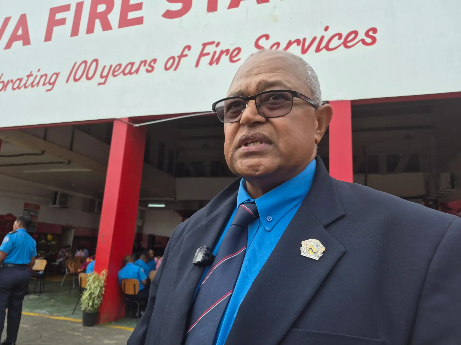 National Fire Authority chief executive officer Puamau Sowane.