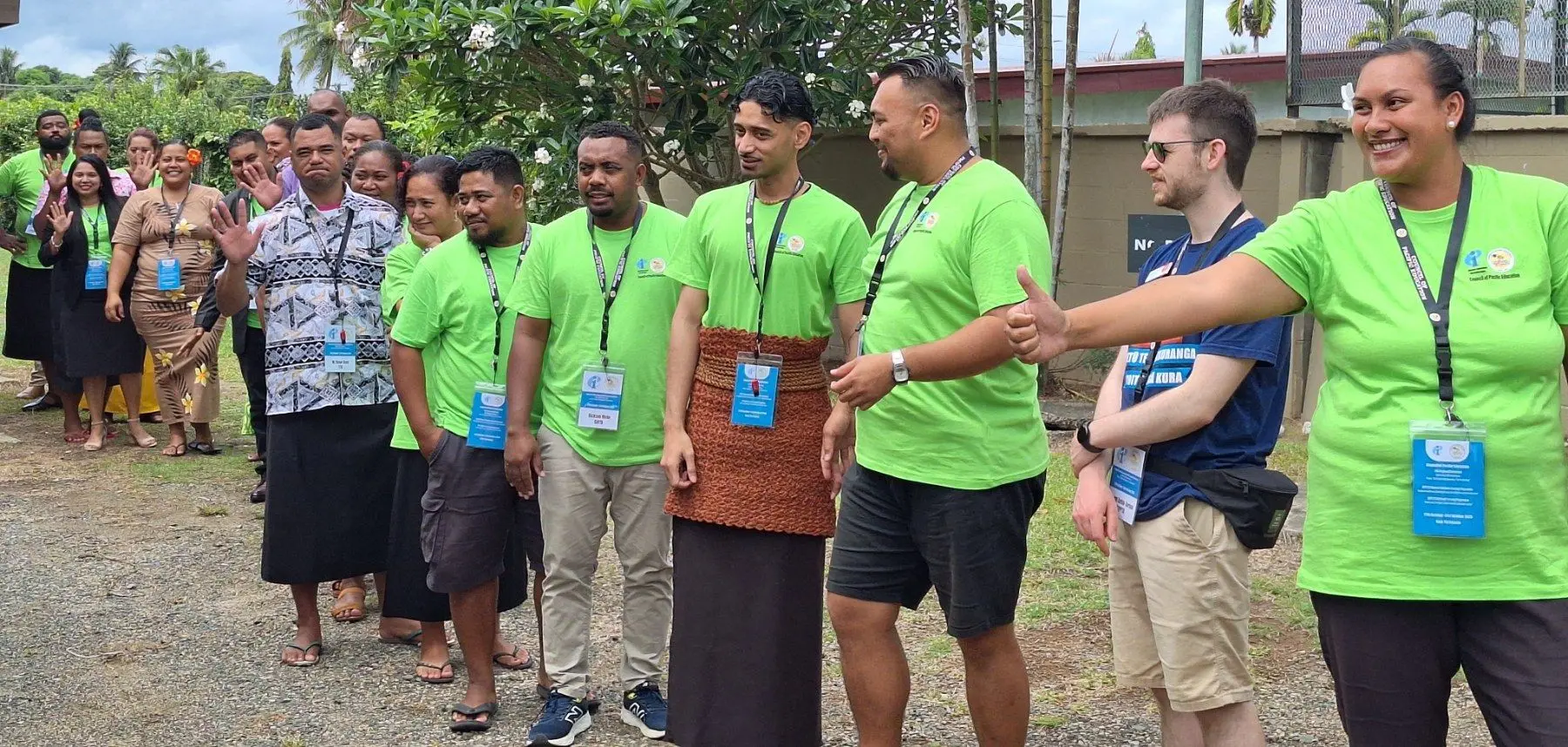Young pacific teachers at the Council of Pacific Education and Education International 5th Youth Training Programme at the Tanoa Skylodge Hotel in Nadi on October 27, 2025. 