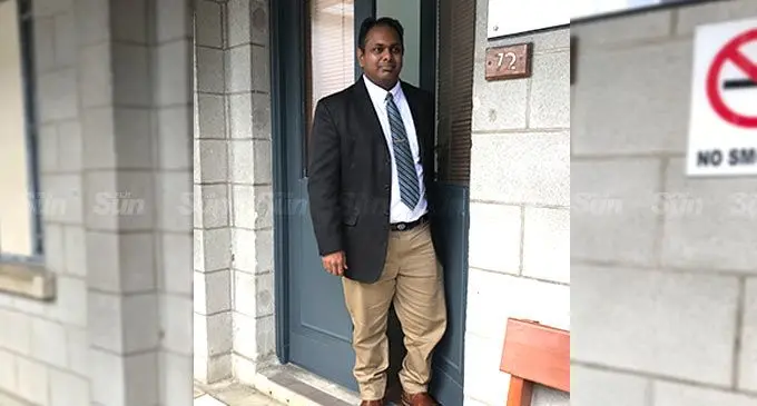 Former Chief Executive Officer of the University of the South Pacific’s, Pacific  Technical and Further Education (TAFE), Dr Hasmukh Lal outside the Employment  Relations Court in Suva on August 3, 2022. Photo: Ashna Kumar