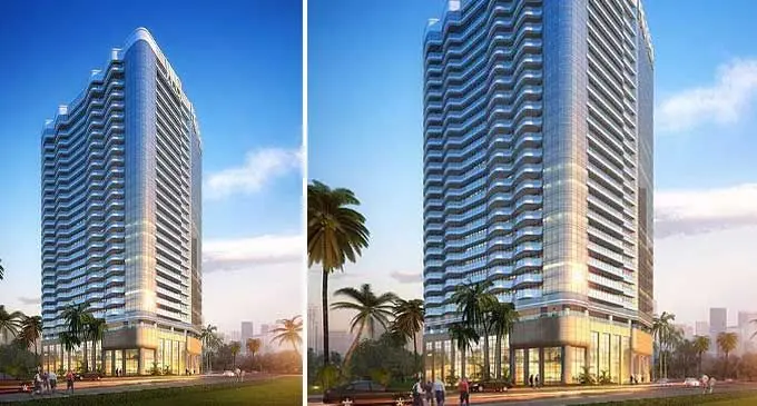 An artist’s impression of the WG Friendship Tower that is under construction at McGregor Road, Suva.