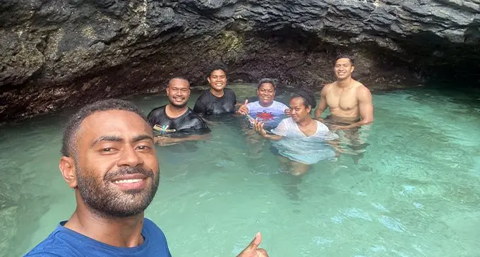 From left, Lepani, Josefa Babitu, Masilina Tabuaqele, Unaisi Mateiwai, Lanieta Gonewai and Robert.