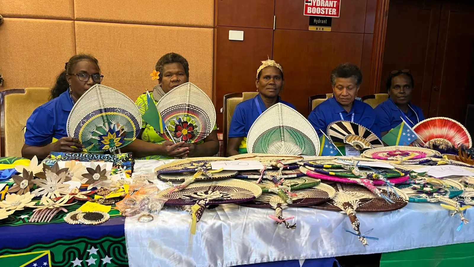 Women from Fiji, Samoa, Solomon Islands and Vanuatu gathered today at the Civic Centre in Suva during the opening of the Market for Change(M4C) Pacific Women Makete 2026.