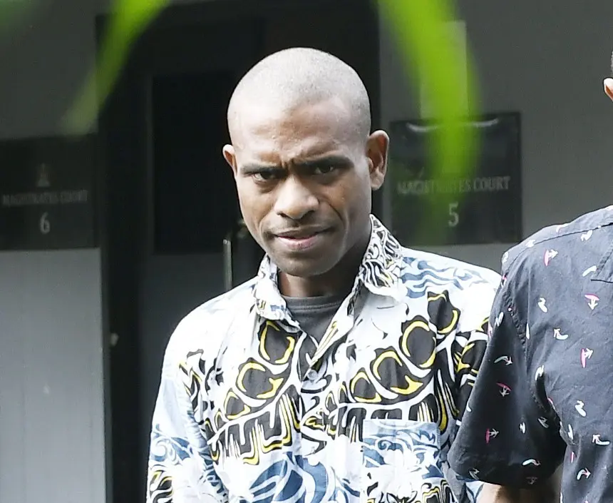 Drug accused Suliasi Wasakitoga outside the Suva Magistrate Court on April 24, 2026.