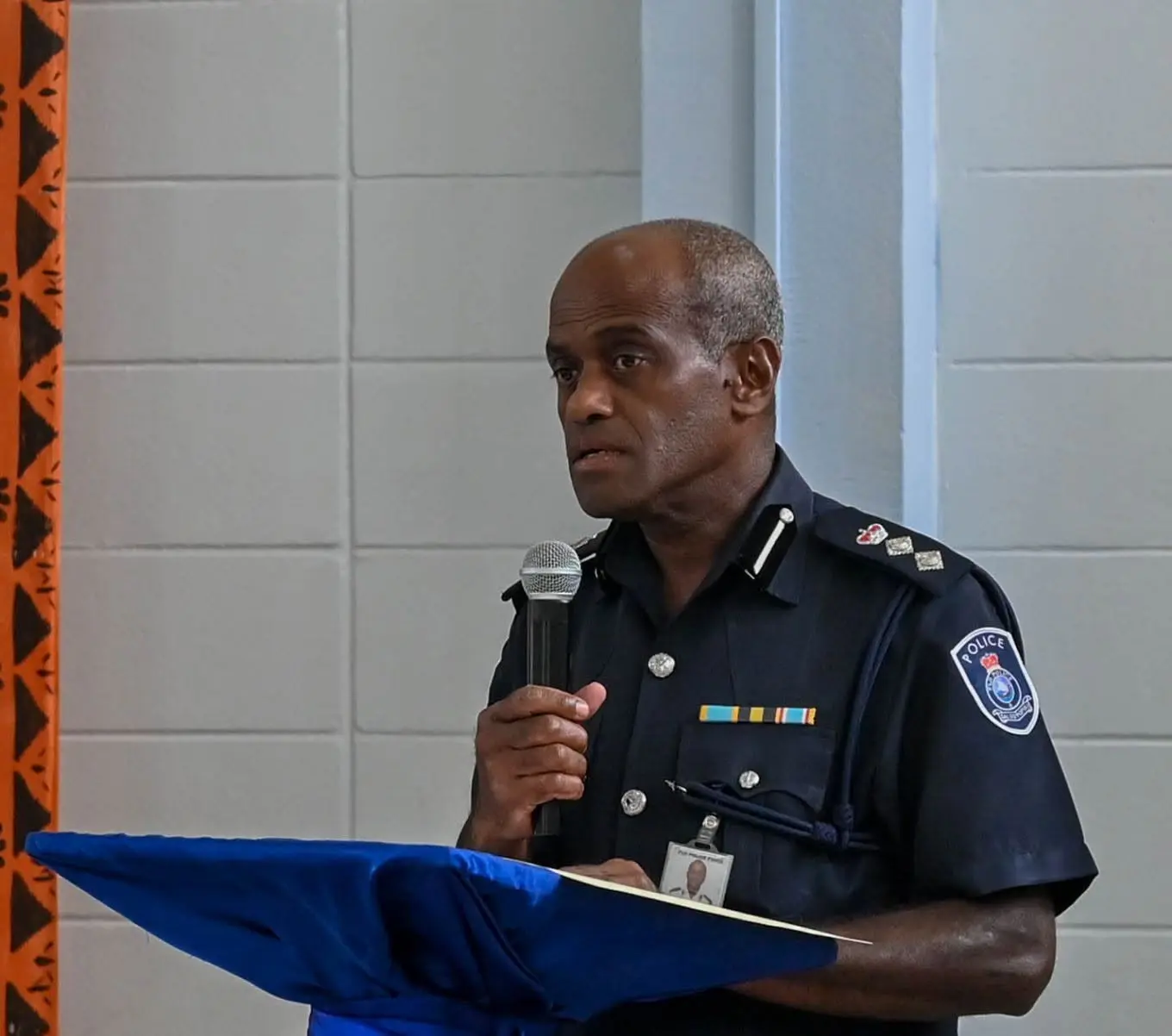 Criminal Investigations Department (CID) director and former Counter Narcotics Bureau director Serupepeli Neiko.