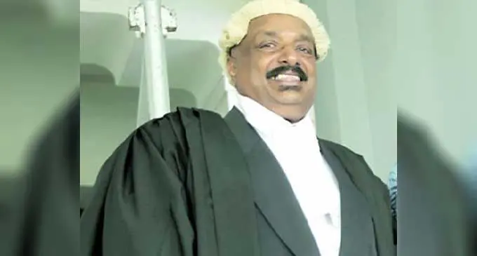 Lawyer, Damodaran Nair.