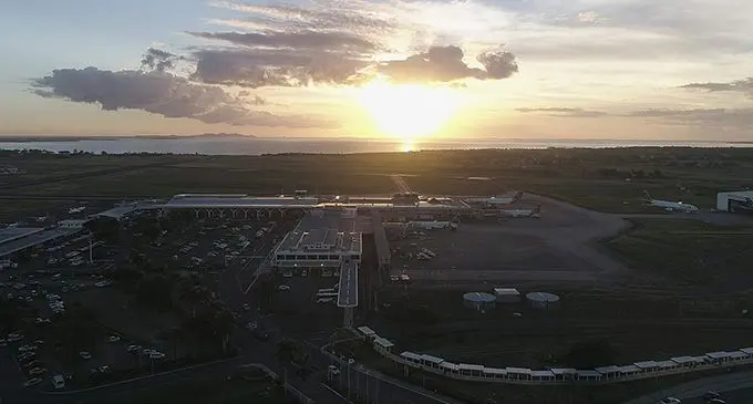 An aerial view of the Nadi International Airport. Photo: Fiji Airports