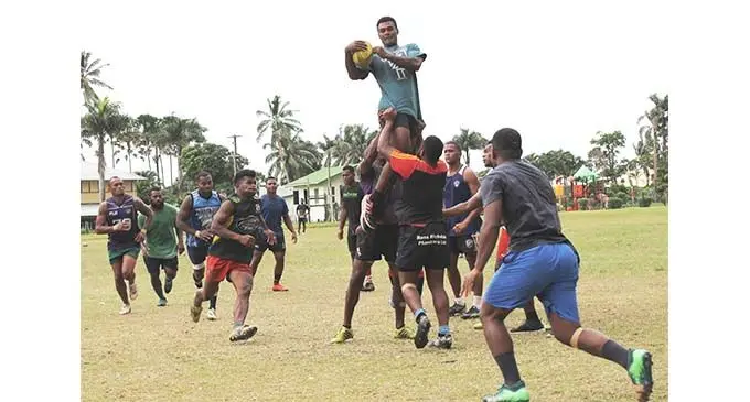 Ovalau team training at Nasau Park, Levuka on September 9, 2020. Photo: Manhar Lal