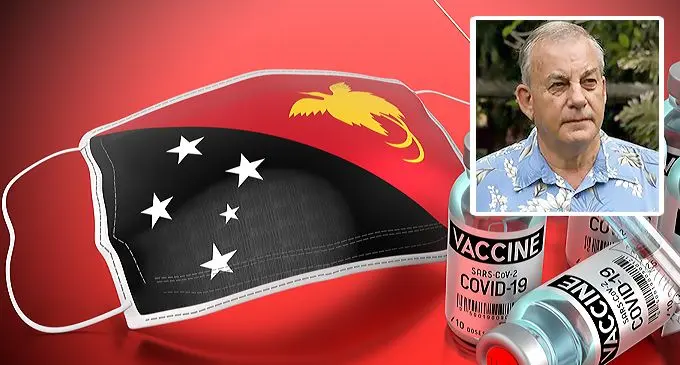Image Source: https://blogs.worldbank.org/developmenttalk/drivers-covid-19-vaccine-hesitancy-and-how-address-them-evidence-papua-new-guinea. Inset: Sir Peter Barter