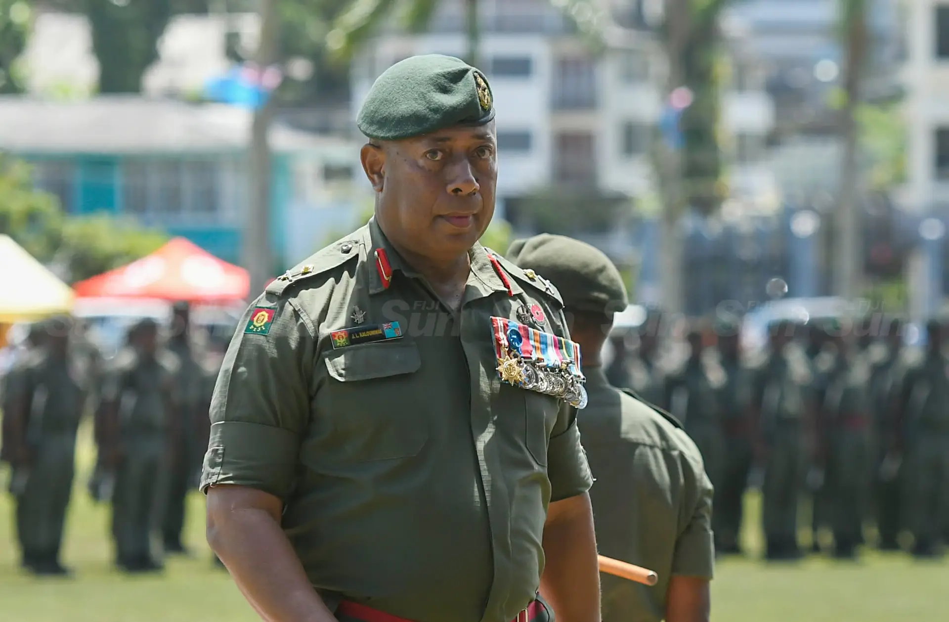 Republic of Fiji Military Forces Commander Major General Ro Jone Kalouniwai.