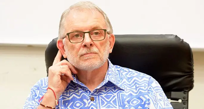 Acting Vice Chancellor of the University of the South Pacific, Professor Derrick Armstrong.