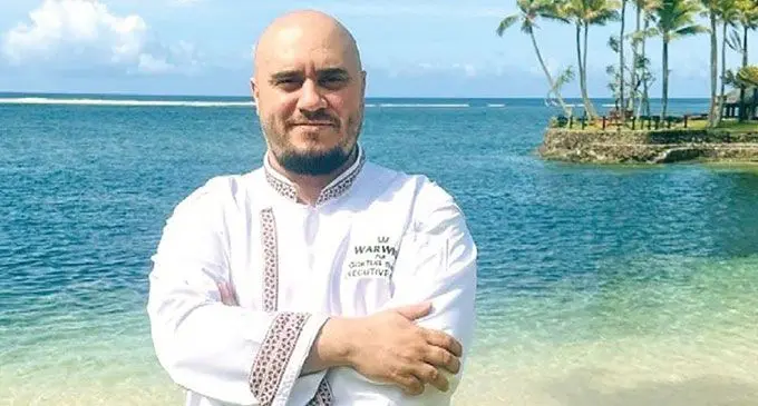Warwick Fiji's new executive chef Goktug Guner. Photo: Warwick Fiji