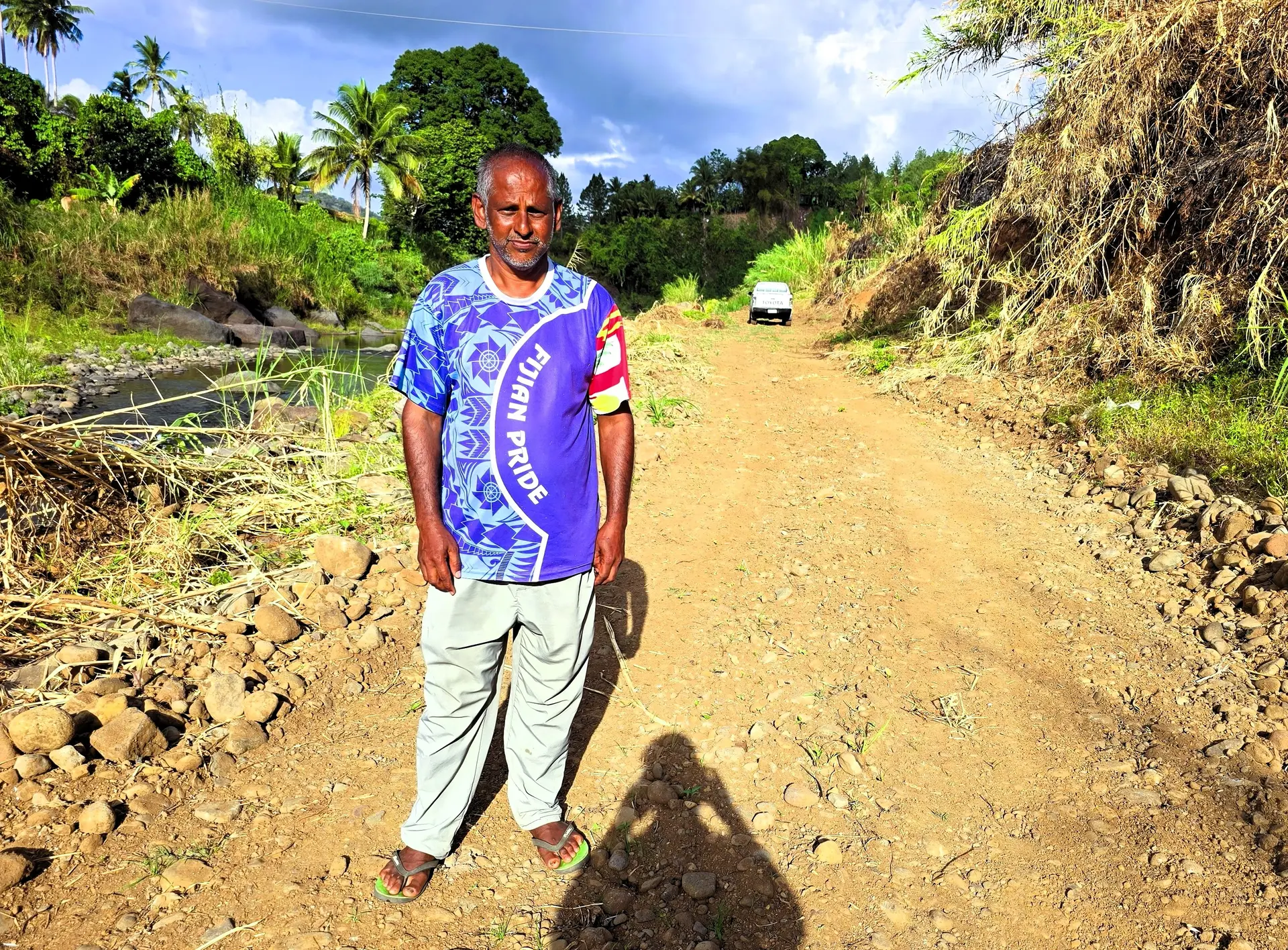 Sugarcane farmer, cane access road, struggles, Government grant, optimistic, sugar industry