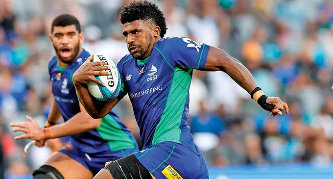 Swire Shipping Fijian Drua  rep Kalaveti Ravouvou.