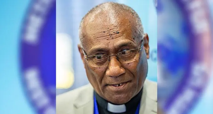 Reverend Iliesa Koroi in Suva on August 27, 2024. Photo: Leon Lord