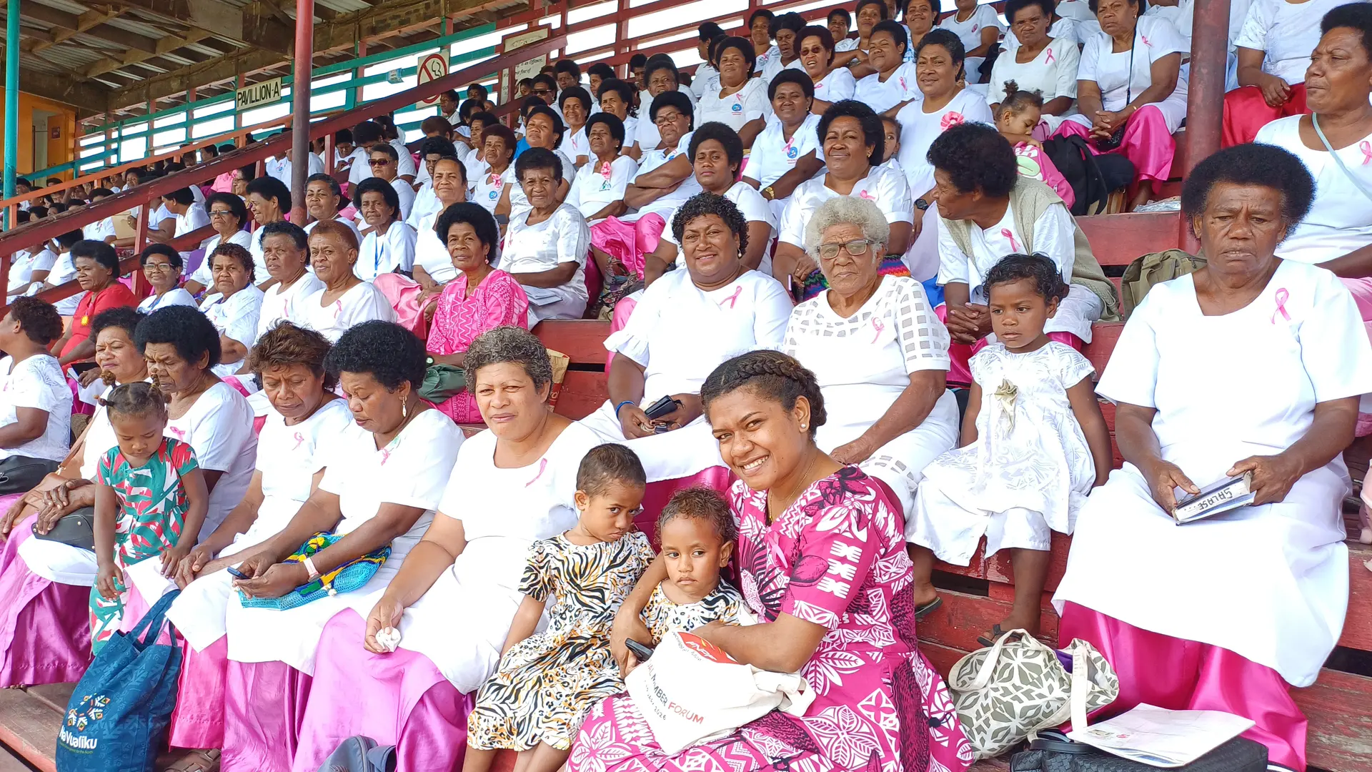 Members of Methodist Women’s Fellowship Macuata division and Soqosoqo Vakamarama iTaukei Macuata gathered to celebrate Pinktober and International Day of Rural Women at Subrail Park in Labasa on October 16, 2026