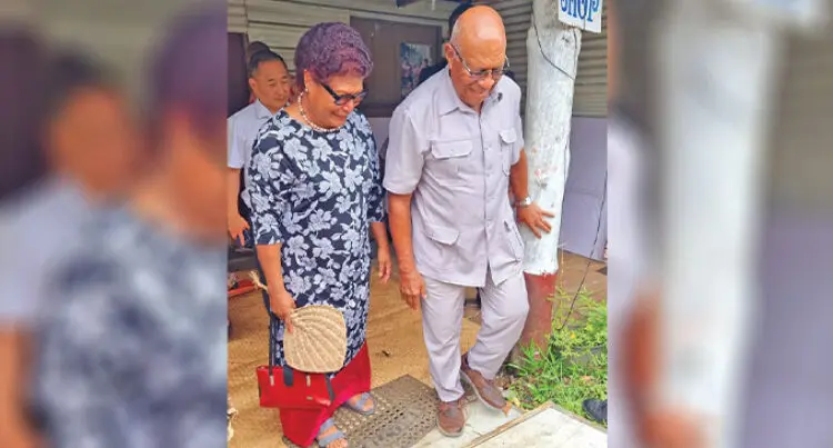 Prime Minister Sitiveni Rabuka 