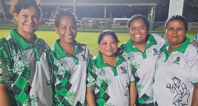 From left: Tascheen Stuart, Raijieli Jamieson, Anita Devi, Laisani Sinu, and Shami Devi. Photo: Waisea Nasokia