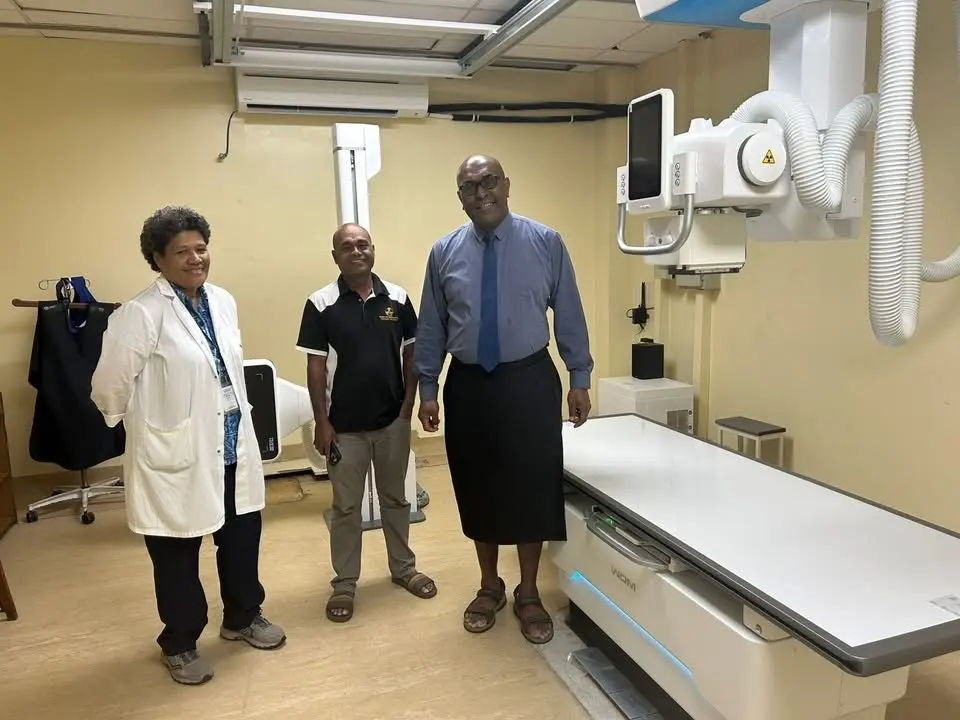 Digital X-ray machines replace outdated equipment in Fiji hospitals