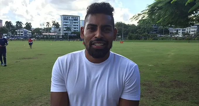 Roy Krishna during an interview with SUNsports, this morning. Photo: Ioane Asioli