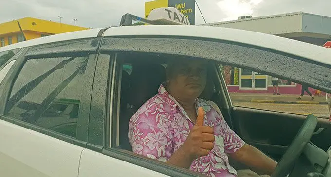 Taxi driver, Shiu Narayan in Lautoka on April 25, 2022.  Photo: Nicolette Chambers 