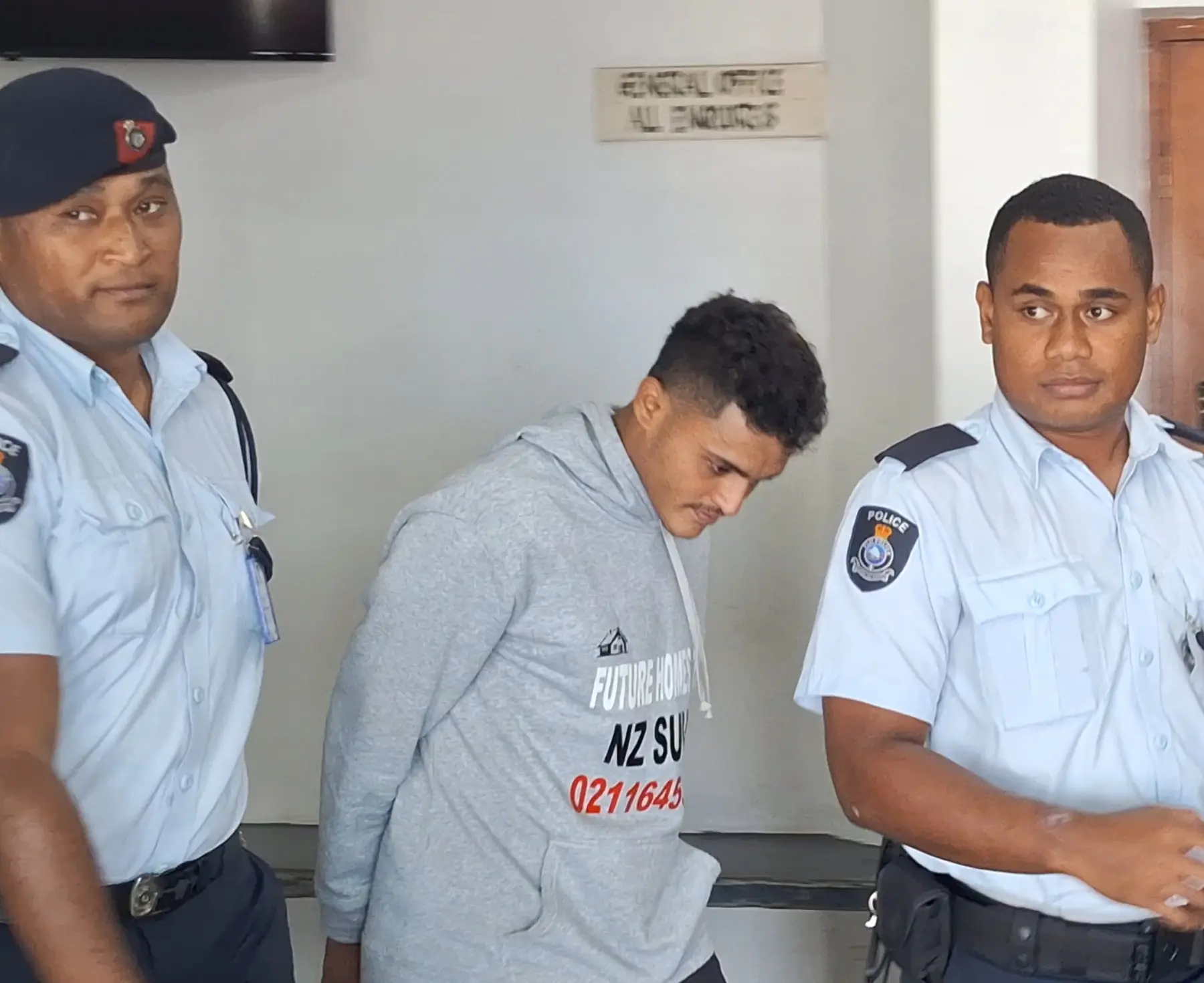 Sahil Thomas Valentine at the Nadi Magistrates Court.
