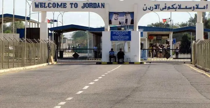 Israel’s border with Jordan.