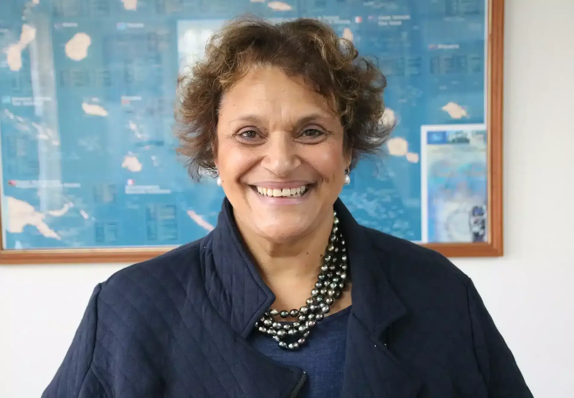 Dr Audrey Aumua, Fijian and chief executive officer of The Fred Hollows Foundation New Zealand