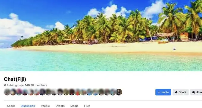 'Chatfiji' facebook forum.