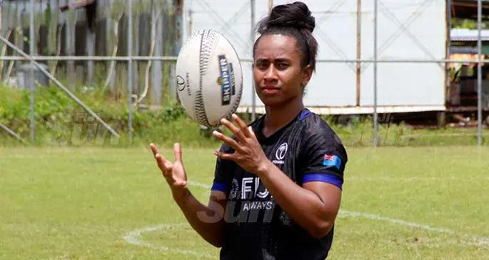 Mt Masada captain, Rejieli Uluinayau during one of the Fijiana 7s training session in Suva earlier this year. Photo: FRU Media