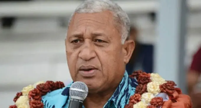 Prime Minister Voreqe Bainimarama