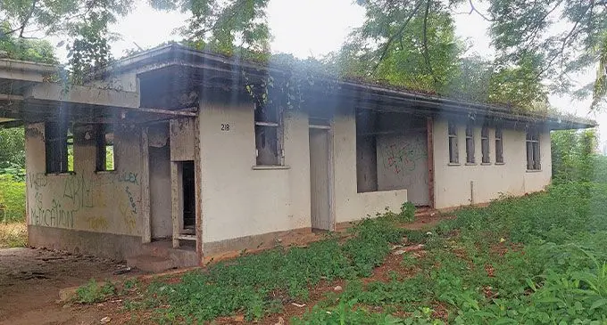 A vacant government quarters at the corner of Vomo street and Cakau Street in Lautoka on April 9, 2024. Photo: Salote Qalubau