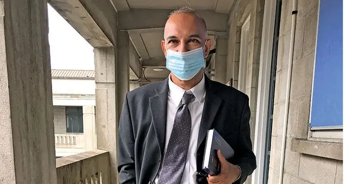 Aman Ravindra-Singh on October 28, 2021.  Photo: Ashna Kumar