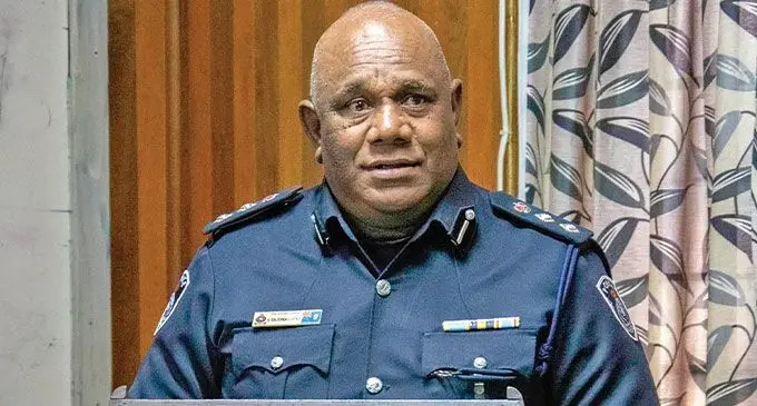 Divisional Police Commander Northern Senior Superintendent of Police, Kemueli Baledrokadroka.