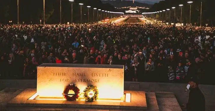 The Dawn Service 2019. Photo: Australian War Memorial