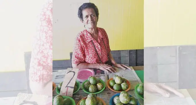 Luisa Wati at her stall at the Suva market on March 6, 2019. Photo: Inoke Rabonu